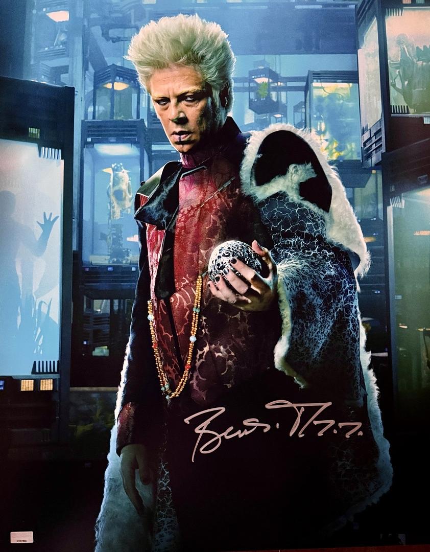 Benicio Del Toro signed 16x20 "Guardians of the Galaxy" - Celebrity Authentics COA